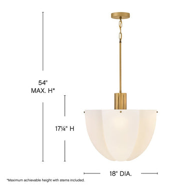 Hinkley Becca Large Pendant Alternative Image 1