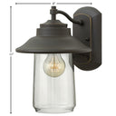 Hinkley Belden Place Outdoor Small Wall Mount Lantern Alternative Image 1