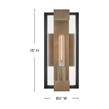 Hinkley Bergen Outdoor Small Wall Mount Lantern Alternative Image 1
