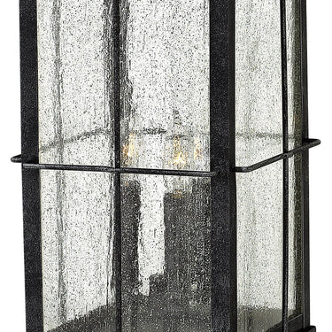 Hinkley Bingham Alternative Image 12V LED Outdoor Large Pier Mount Lantern in Greystone Finish Alternative Image 2