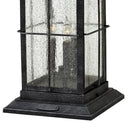 Hinkley Bingham Alternative Image 12V LED Outdoor Large Pier Mount Lantern in Greystone Finish Alternative Image 3