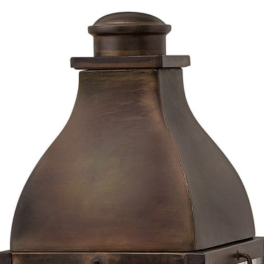 Hinkley Bingham Alternative Image 12V LED Outdoor Large Pier Mount Lantern in Sienna Finish Alternative Image 2