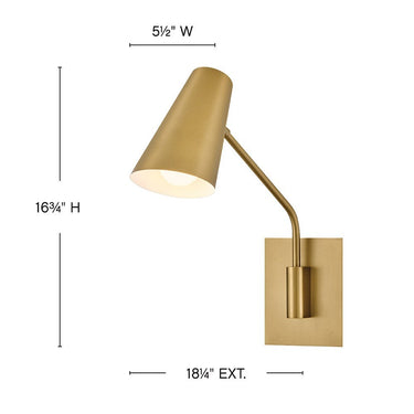 Hinkley Bray Medium Swing Arm Single Light Sconce Alternative Image 10