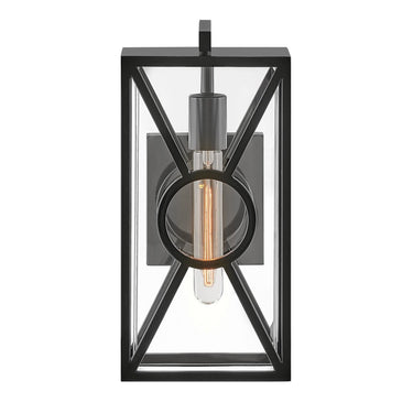 Hinkley Brixton Outdoor Medium Wall Mount Lantern - HL18370 Alternative Image 1