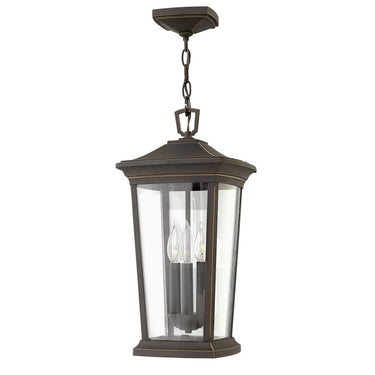 Hinkley Bromley 10" Outdoor Medium Hanging Lantern in Oil Rubbed Bronze Finish 