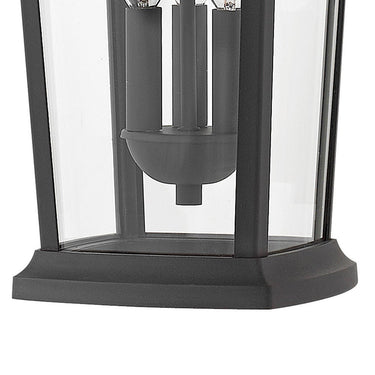 Hinkley Bromley LED Alternative Image 10" Outdoor Medium Hanging Lantern in Museum Black Finish Alternative Image 3