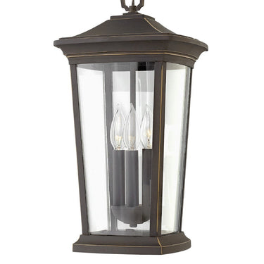 Hinkley Bromley LED Alternative Image 10" Outdoor Medium Hanging Lantern in Oil Rubbed Bronze Finish Alternative Image 2