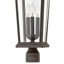 Hinkley Bromley LED Outdoor Large Post Mount Lantern Alternative Image 5