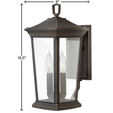 Hinkley Bromley LED Outdoor Medium Wall Mount Lantern - HL2360 Alternative Image 7