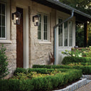 Hinkley Bromley LED Outdoor Medium Wall Mount Lantern in Museum Black Finish Alternative Image 3