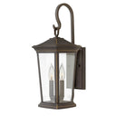 Hinkley Bromley LED Outdoor Medium Wall Mount Lantern in Oil Rubbed Bronze Finish 