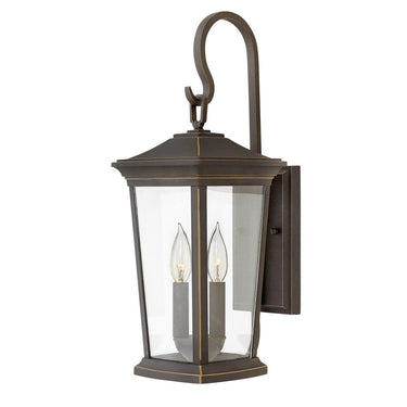 Hinkley Bromley LED Outdoor Medium Wall Mount Lantern in Oil Rubbed Bronze Finish 