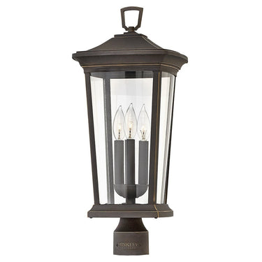Hinkley Bromley Outdoor Large Post Mount Lantern Alternative Image 3