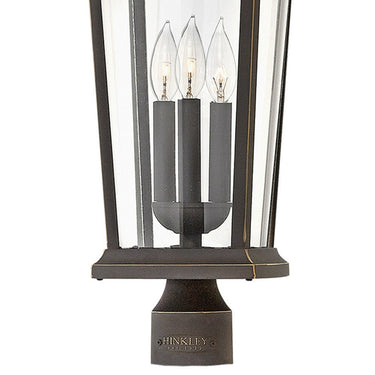 Hinkley Bromley Outdoor Large Post Mount Lantern Alternative Image 5