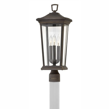 Hinkley Bromley Outdoor Large Post Mount Lantern Alternative Image 6
