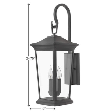 Hinkley Bromley Outdoor Large Wall Mount Lantern - HL2366 Alternative Image 4