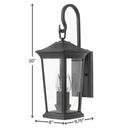 Hinkley Bromley Outdoor Medium Wall Mount Lantern - HL2364 Alternative Image 1