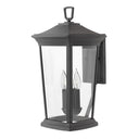 Hinkley Bromley Outdoor Medium Wall Mount Lantern in Museum Black Finish 