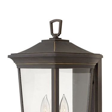 Hinkley Bromley Outdoor Medium Wall Mount Lantern in Oil Rubbed Bronze Finish Alternative Image 2