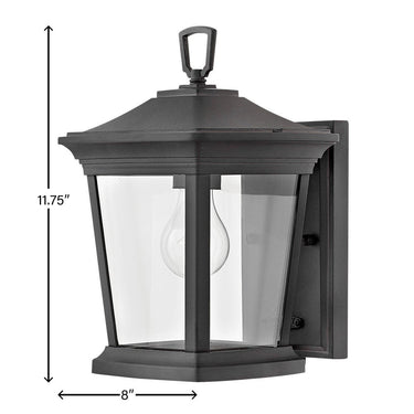 Hinkley Bromley Outdoor Small Wall Mount Lantern Alternative Image 4