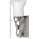 Hinkley Brooke Medium Single Light Vanity Wall Sconce Alternative Image 4
