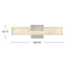 Hinkley Cadiz Medium LED Vanity Wall Sconce Alternative Image 1