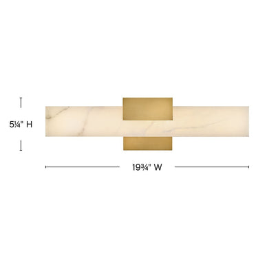 Hinkley Cadiz Medium LED Vanity Wall Sconce Alternative Image 12