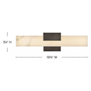 Hinkley Cadiz Medium LED Vanity Wall Sconce Alternative Image 6
