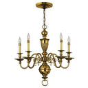 Hinkley Cambridge Medium Single Tier Chandelier - 4415BB 