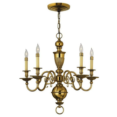 Hinkley Cambridge Medium Single Tier Chandelier - 4415BB 