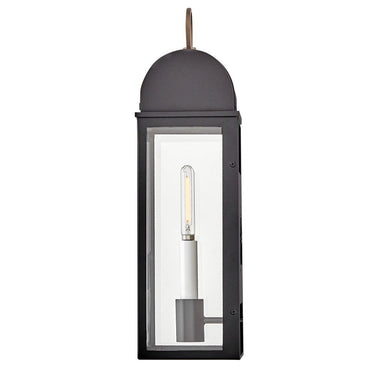 Hinkley Campbell Outdoor Medium Wall Mount Lantern - Alternative Image 10660BK-BU Alternative Image 5