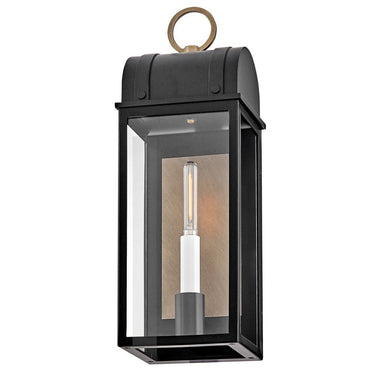 Hinkley Campbell Outdoor Medium Wall Mount Lantern - Alternative Image 10660BK-BU Alternative Image 7