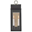Hinkley Campbell Outdoor Medium Wall Mount Lantern - Alternative Image 10664BK-BU Alternative Image 2