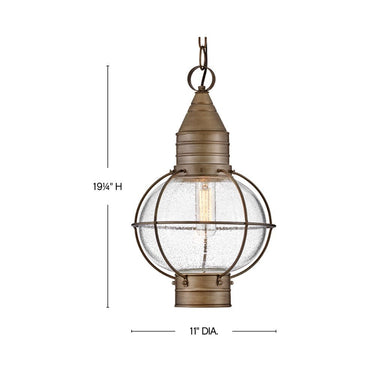 Hinkley Cape Cod Alternative Image 11" Outdoor Medium Hanging Lantern Alternative Image 1