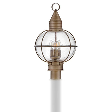 Hinkley Cape Cod Outdoor Large Post Mount Lantern Alternative Image 1