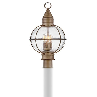 Hinkley Cape Cod Outdoor Large Post Mount Lantern Alternative Image 3