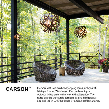 Hinkley Carson Outdoor Large Orb Alternative Image 8