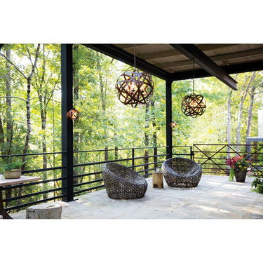 Hinkley Carson Outdoor Medium Orb Alternative Image 12v Chandelier LED Alternative Image 1