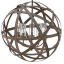 Hinkley Carson Outdoor Medium Orb Chandelier LED Alternative Image 1