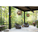 Hinkley Carson Outdoor Medium Orb Chandelier LED Alternative Image 3