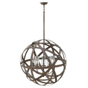 Hinkley Carson Outdoor Medium Orb Chandelier LED 