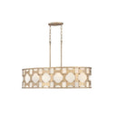 Hinkley Carter Small Six Light Linear Pendant 