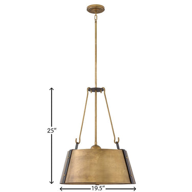 Hinkley Cartwright Large Drum Pendant Alternative Image 1