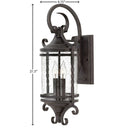 Hinkley Casa Outdoor Large Wall Mount Lantern - Alternative Image 1143OL-CL Alternative Image 1