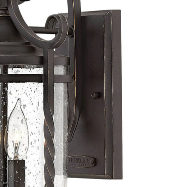Hinkley Casa Outdoor Large Wall Mount Lantern - Alternative Image 1143OL-CL Alternative Image 4