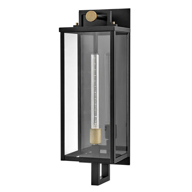 Hinkley Catalina Outdoor Large Wall Mount Lantern - Alternative Image 23014BK Alternative Image 1
