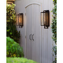Hinkley Catalina Outdoor Large Wall Mount Lantern - Alternative Image 23014BK Alternative Image 5