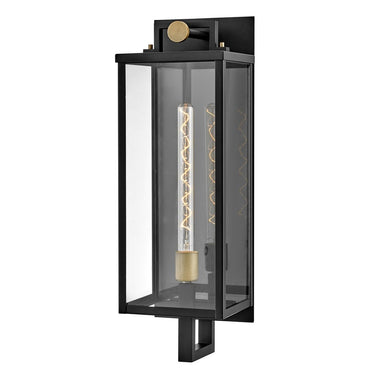 Hinkley Catalina Outdoor Large Wall Mount Lantern - 23014BK 