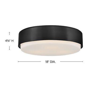 Hinkley Cedric Medium Flush Mount Alternative Image 1