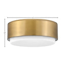 Hinkley Cedric Small Flush Mount Alternative Image 3